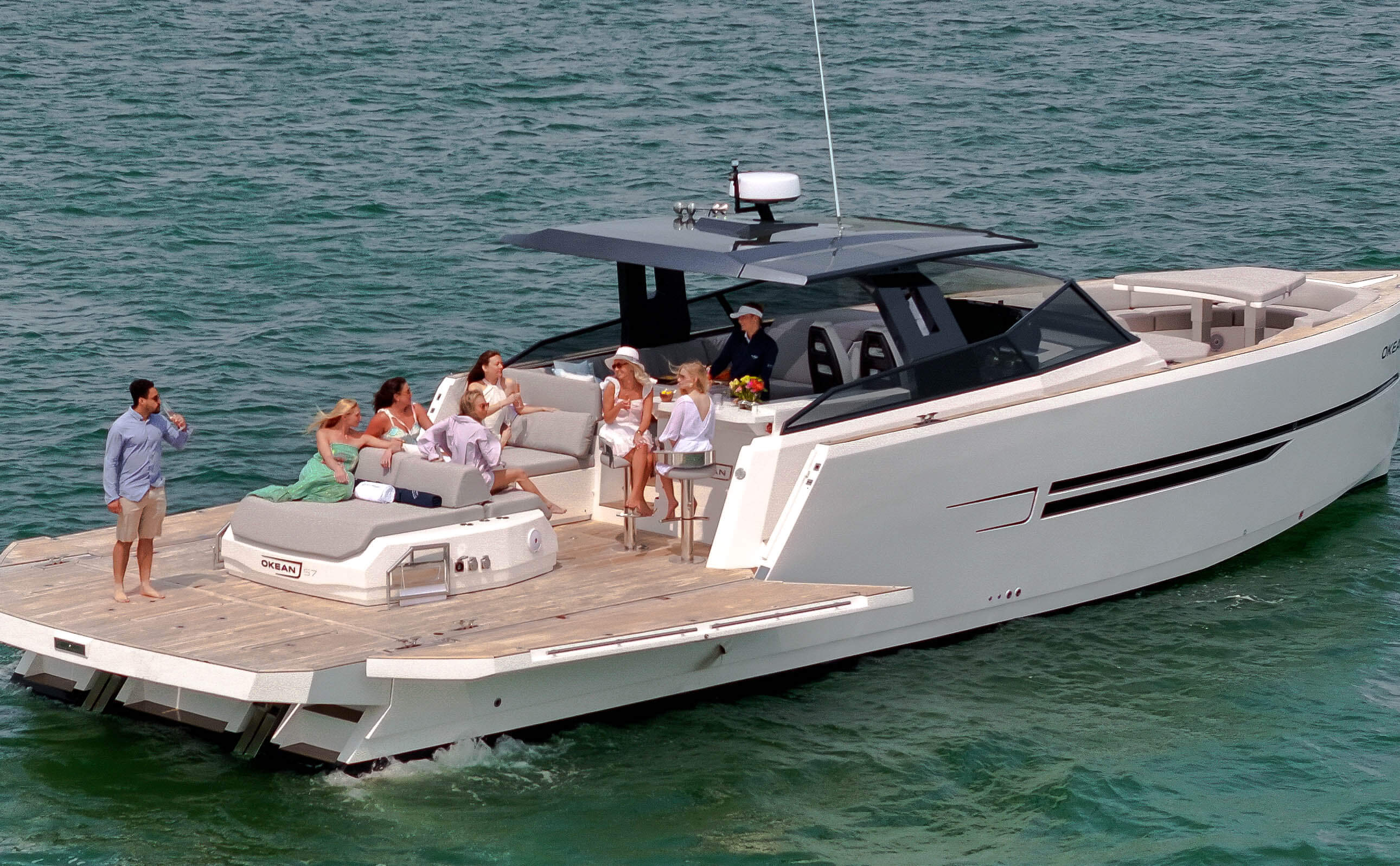 57' Okean Charter | Sag Harbor | Yacht Hampton